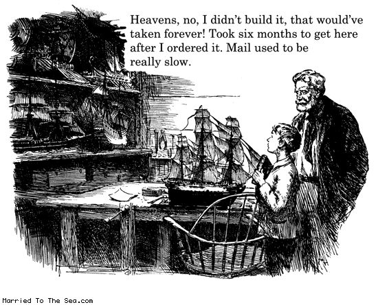Married To The Sea comic: six months to build * Text:
