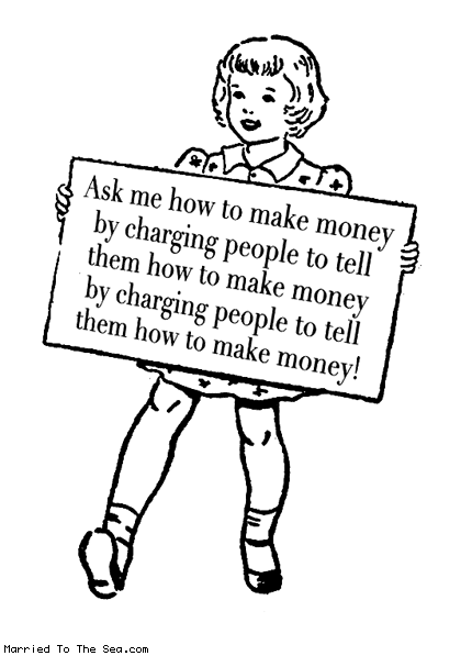 Married To The Sea comic: ask me how * Text: