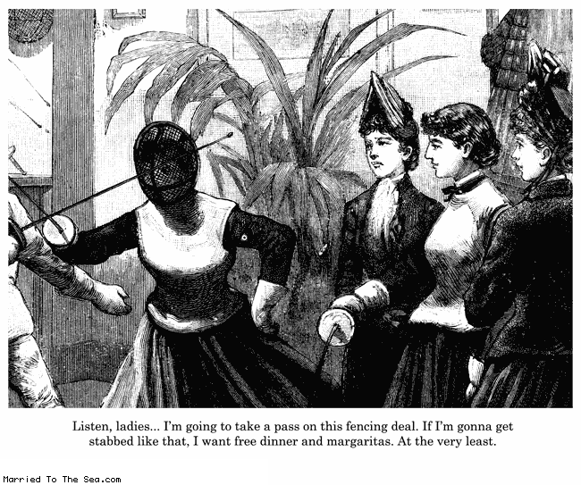 Fencing Comic