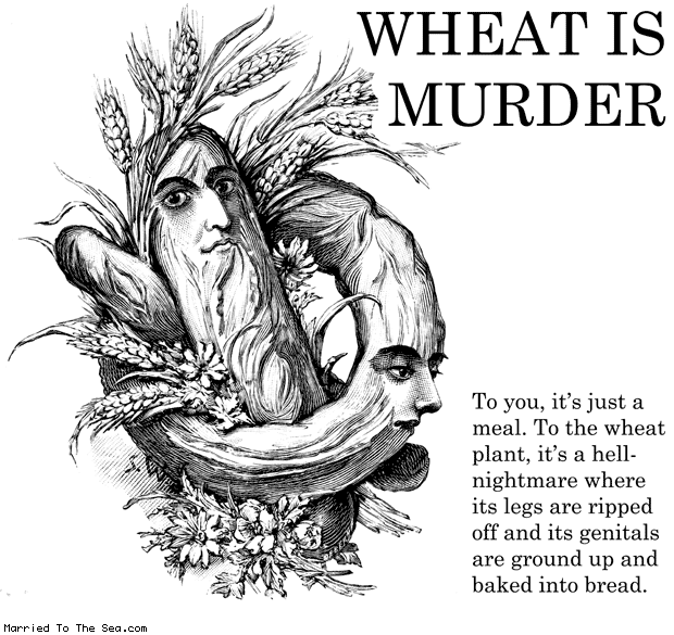 Married To The Sea comic: wheat is murder * Text:
