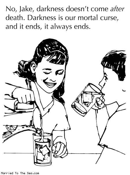 Married To The Sea comic: the darkness * Text: