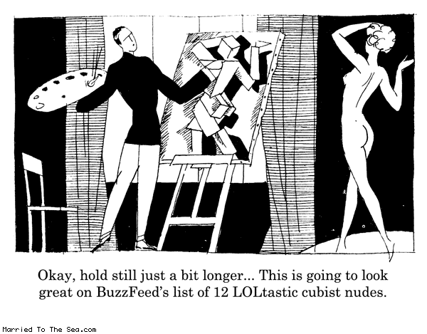 Married To The Sea comic: hold still * Text: