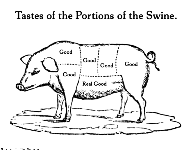 tastes of the swine