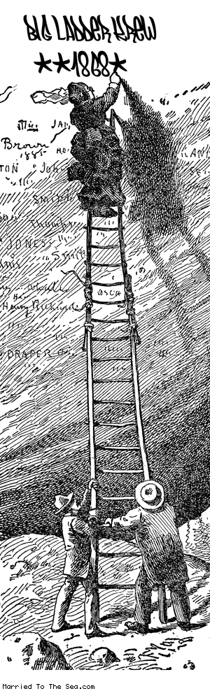 Married To The Sea comic: big ladder krew * Text: big ladder krew 1868