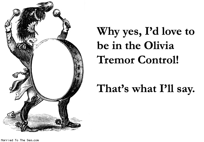 olivia tremor control t shirt