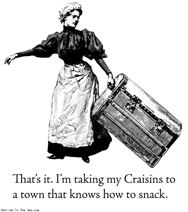 Craisins lady