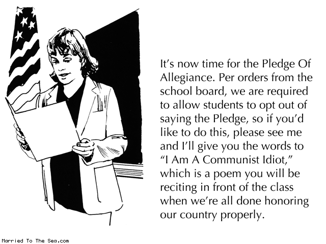 Pledge of allegiance essays