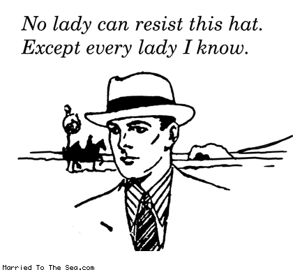 Married To The Sea comic: no lady can resist * Text: