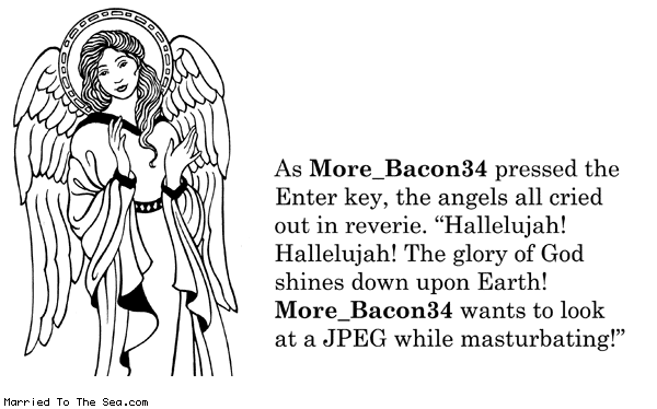 Married To The Sea comic: the angels reverie * Text: