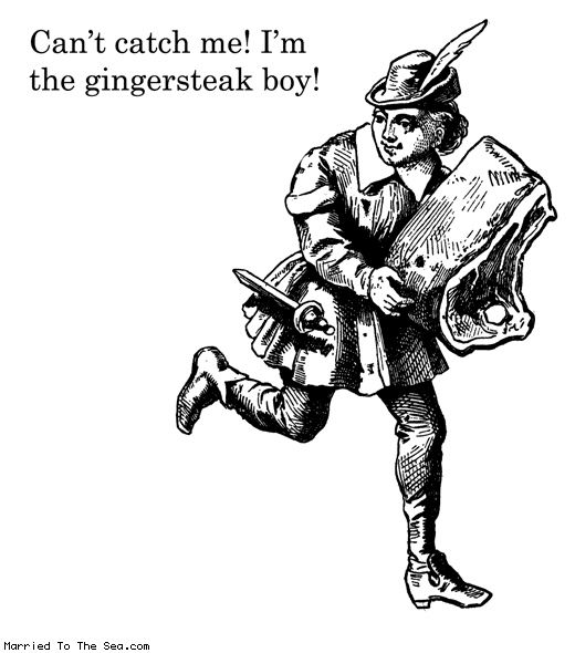 Married To The Sea comic: gingersteak * Text: