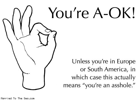 Married To The Sea comic: youre a ok * Text: