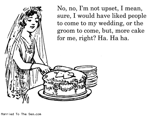 Married To The Sea comic: no im not upset * Text: