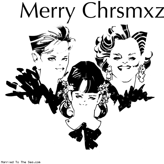 Married To The Sea comic: merry christmas * Text: merry chrsmxz