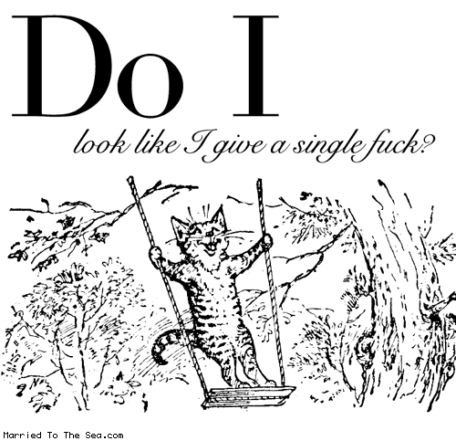 Married To The Sea comic: do i look * Text: